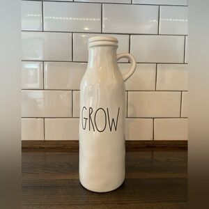 Rae Dunn GROW Ceramic Vase